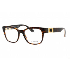Versace Women's Eyeglasses - Full Rim Rectangular Havana Plastic Frame | 0VE3314 108