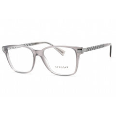 Versace Women's Eyeglasses - Grey Rectangular Frame Clear Demo Lens | 0VE3340U 5406