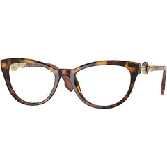 Versace Women's Eyeglasses - Havana Cat Eye Frame, 54 mm | VERSACE 0VE3311 5119