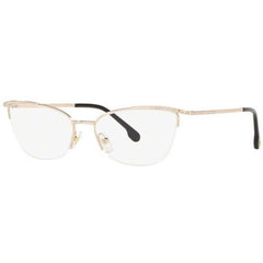 Versace Women's Eyeglasses - Pale Gold Metal Cat Eye Frame | VERSACE 0VE1261B 1252