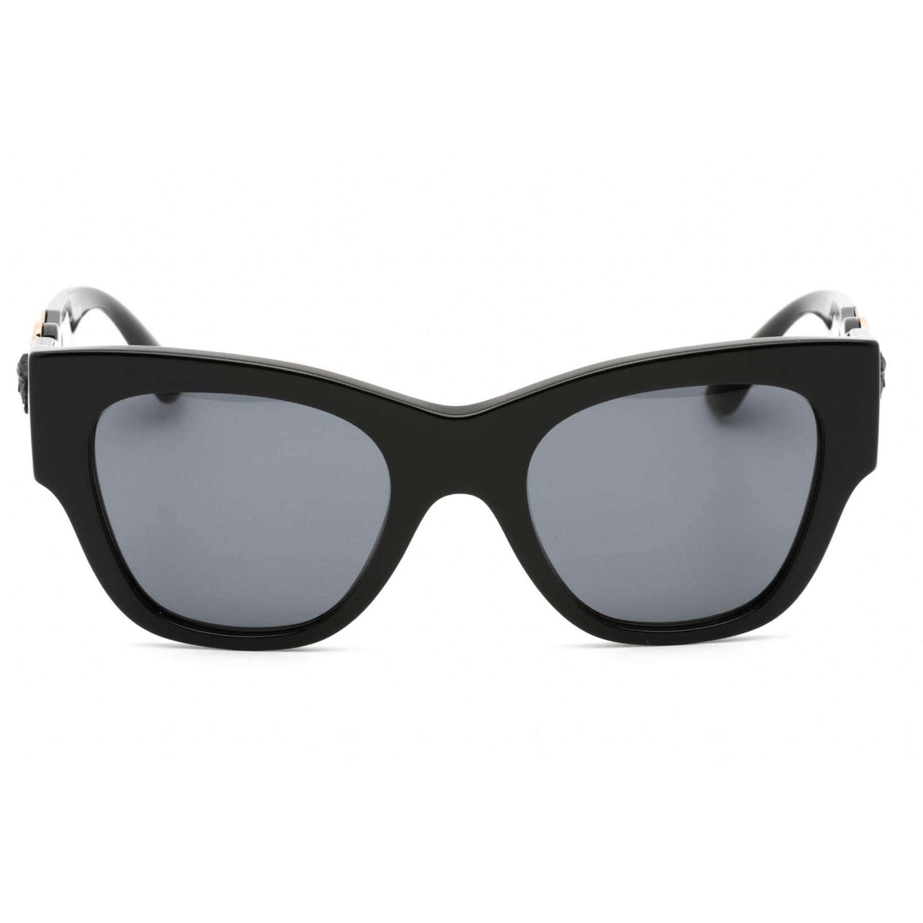 Versace Women’s Sunglasses – Black Cat Eye Frame / Grey Lenses | VE4488U GB1/87 Versace VE4488U Sunglasses | LensCrafters main image 2