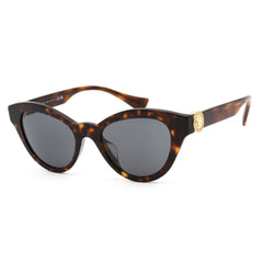 Versace Women's Sunglasses - Dark Havana Full Rim Cat Eye Frame | VE4435F 108/87