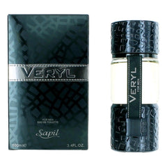 Veryl by Sapil, 3.4 oz Eau De Toilette Spray for Men