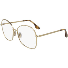 Victoria Beckham Women's Eyeglasses - Gold Full-Rim Frame | VICTORIA BECKHAM VB220 714
