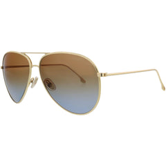 Victoria Beckham Women's Sunglasses - Gold Metal Frame | VICTORIA BECKHAM VB203S 721