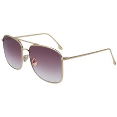 Victoria Beckham Women's Sunglasses - Purple Gradient Lens Square Frame | VB202S 712