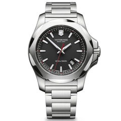 Victorinox Swiss Army I.N.O.X. Black Dial Steel 241723.1 Men's Watch