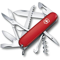 Victorinox Swiss Army Medium Pocket Knife - Huntsman 15 Functions for Hunting | 1.3713