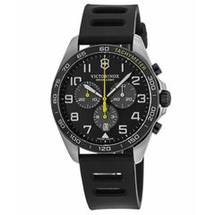 Victorinox Swiss Army Men's Chrono Watch - FieldForce Sport Black Strap | 241892
