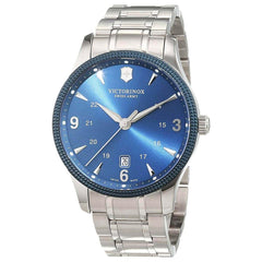 Victorinox Swiss Army Men's Quartz Watch - Alliance Blue Dial Bracelet | 241711.1