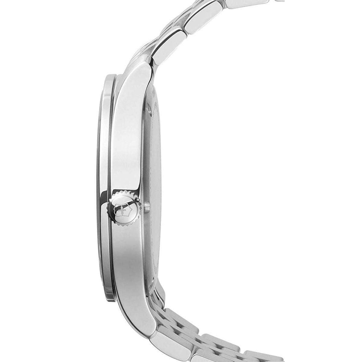 Victorinox Swiss Army Men's Quartz Watch - Alliance Silver Steel