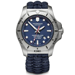 Victorinox Swiss Army Men's Quartz Watch - I.N.O.X. Professional Diver Blue Strap | 241843