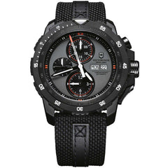 Victorinox Swiss Army Men's Watch - Alpnach Chronograph Grey Dial Black Strap | 241528