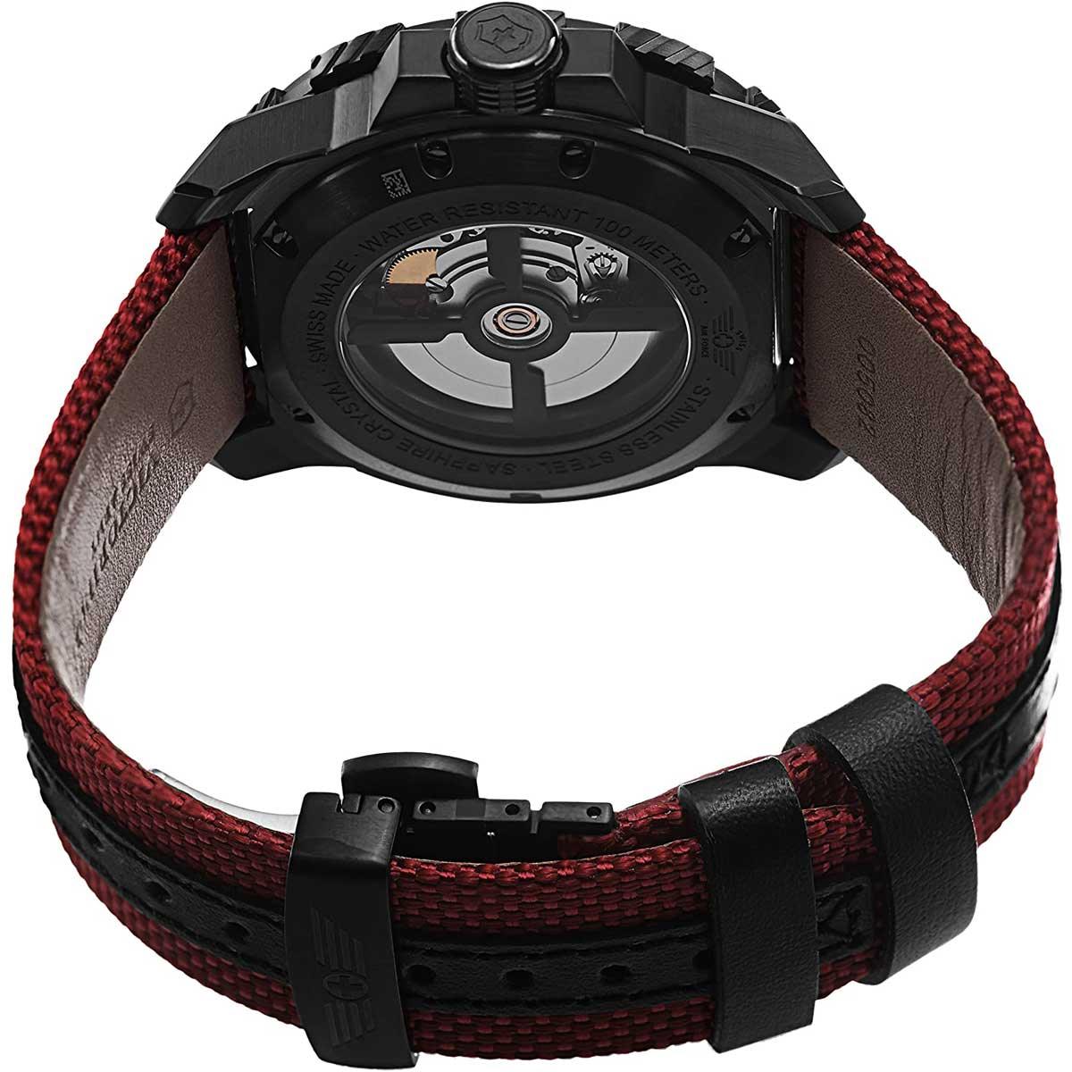 Victorinox Swiss Army Men's Watch - Alpnach Mechanical Red and