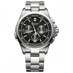 Victorinox Swiss Army Men's Watch - Night Vision Stainless Steel Bracelet | 241780