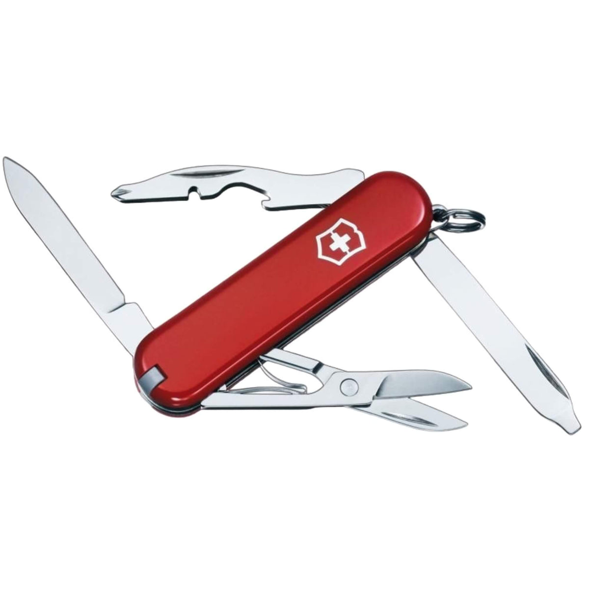 Victorinox Swiss Army Pocket Knife - Rambler Red Multi-Function Small