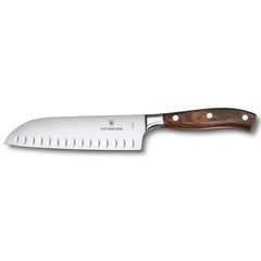 Victorinox Swiss Army Santoku Knife - Grand Maître with Fluted Edge | 7.7320.17G