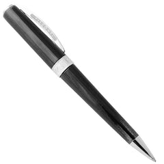 Visconti Ballpoint Pen - Voyager Black Star Mother of Pearl Resin Body | KP33-01-BP