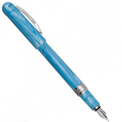 Visconti Fountain Pen - Breeze Blueberry Resin Magnetic Cap, Medium | KP08-05-FPM