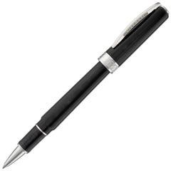 Visconti Rollerball Pen - Voyager Black Star Mother of Pearl Resin Body | KP33-01-RB