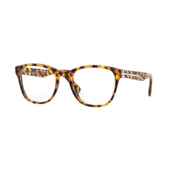 Vogue Men's Eyeglasses - Yellow Havana Square Full-Rim Acetate Frame | 0VO5313 2790