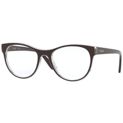 Vogue Women's Eyeglasses - Top Brown/Serigraphy Cat Eye Full-Rim Frame | 0VO5336 2842