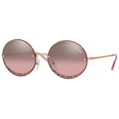 Vogue Women's Sunglasses - Pink Mirror Silver Gradient Lens Frame | 0VO4118S 50757A