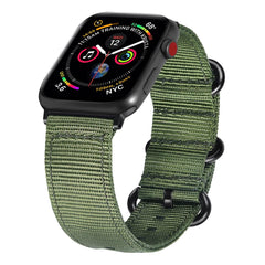WareWel Apple Watch Compatible Rugged Nylon Replacement Band