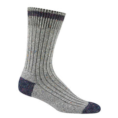 Wigwam Men's Crew Sock - Fireside Authentic Classic Retro Fashion, Grey | F5315