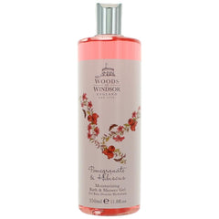 Woods Of Windsor Pomegranate & Hibiscus by Woods Of Windsor, 11.8 oz Moisturising Bath and Shower Gel  for Women