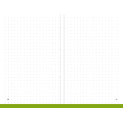 X17 Notebook Refills - A6 White, Pack of 2, Dotted | 1-171D+