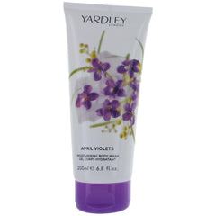 Yardley April Violets  by Yardley Of London, 6.8 oz Body Wash for Women