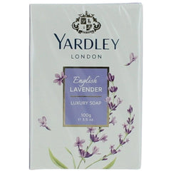 Yardley of London Women's Luxury Soap - English Lavender Sensory Journey, 3.5 oz