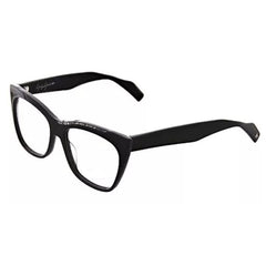 Yohji Yamamoto Unisex Eyeglasses - Black Acetate Frame 54mm | 1030-019-54-16-145