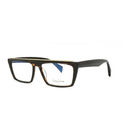 Yohji Yamamoto Unisex Eyeglasses - Brown Frame Demo Lens | YOHJI YAMAMOTO 1045 169