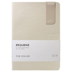 Zequenz Classic 360 Notebook - The Color A5, Ruled, Beige | 360-TCJ-A5-LITE-BIR