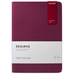 Zequenz Classic 360 Notebook - The Color A5, Ruled, Berry | 360-TCJ-A5-LITE-BER