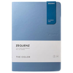 Zequenz Classic 360 Notebook - The Color A5, Ruled, Light Blue | 360-TCJ-A5-LITE-LBR