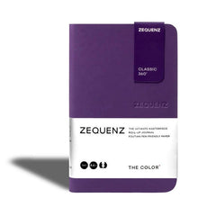 Zequenz Classic 360 Notebook - The Color A6-, Ruled, Scarlet Gum | 360-TCJ-MINI-SGR