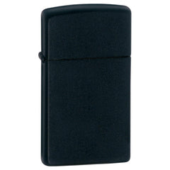Zippo 1618 Slim Plain Matte Black Windproof Lighter