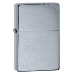Zippo 230 Vintage Series 1937 with Slashes Brushed Chrome Windproof Pocket Lighter