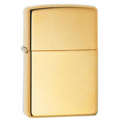 Zippo 254B Classic High Polish Brass Windproof Pocket Lighter