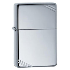 Zippo 260 Vintage High Polish Chrome Slashes Windproof Lighter