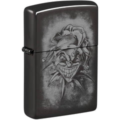 Zippo Lighter - Clown Design Metal Construction Refillable and Windproof | 48914