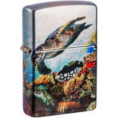 Zippo Lighter - Deep Sea Design Metal Construction Refillable and Windproof | 48780