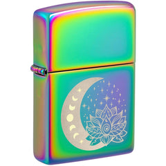Zippo Lighter - Spiritual Design Metal Construction Refillable and Windproof | 48910