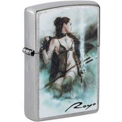 Zippo Lighter - Street Chrome Metal Construction Refillable and Windproof | 48962