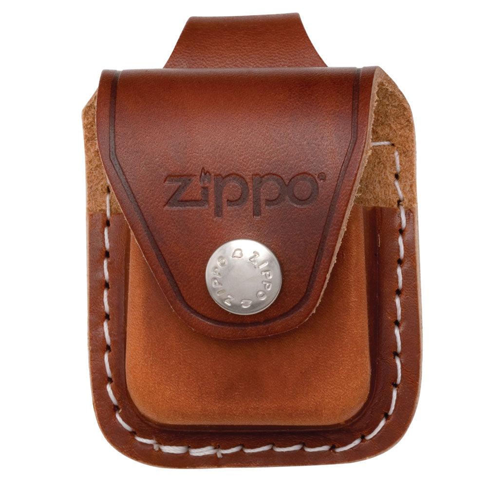 67011 Leather Pouch Loop Lighter