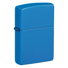 Zippo Pocket Lighter - Classic Sky Blue Matte Metal Windproof | 48628