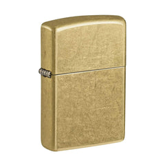 Zippo Pocket Lighter - Street Brass Metal Construction Classic Windproof | 48267